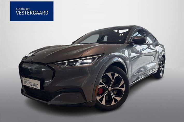 Grå Ford Mustang Mach-E fra 2021