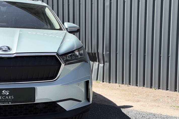 Grøn Skoda Enyaq fra 2022