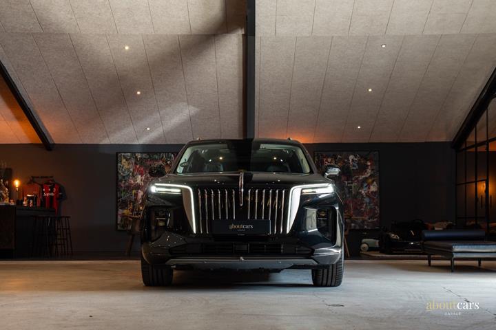 Sort Hongqi E-HS9 fra 2023