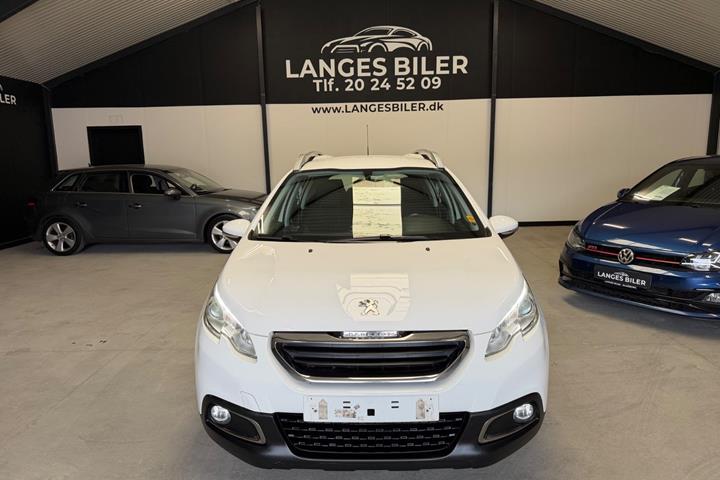 Hvid Peugeot 2008 fra 2014