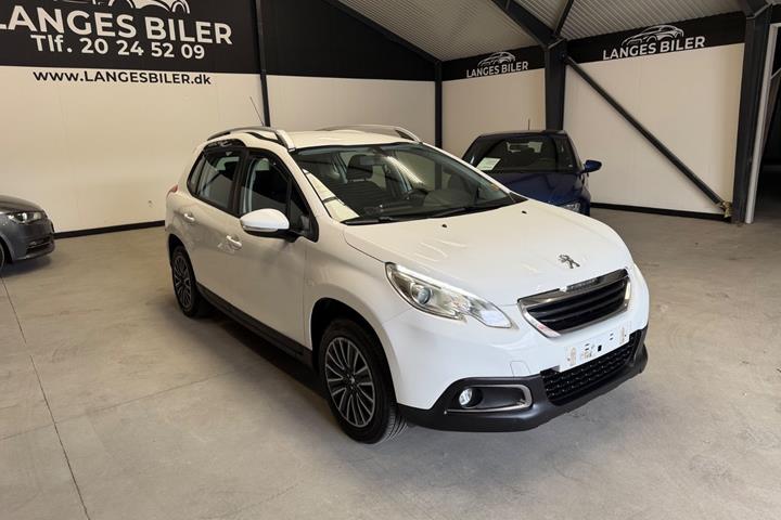 Hvid Peugeot 2008 fra 2014