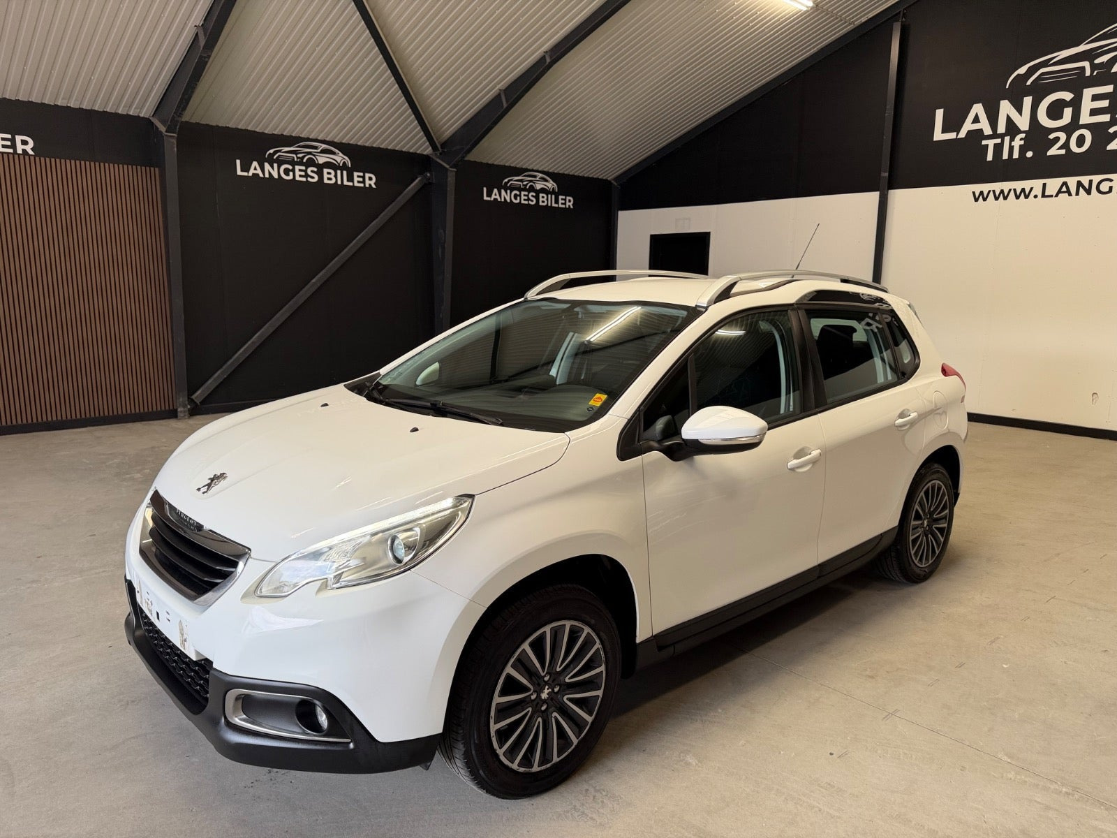 Hvid Peugeot 2008 fra 2014