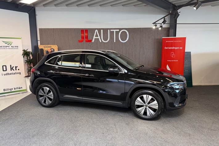 Sort Mercedes EQA250 fra 2023