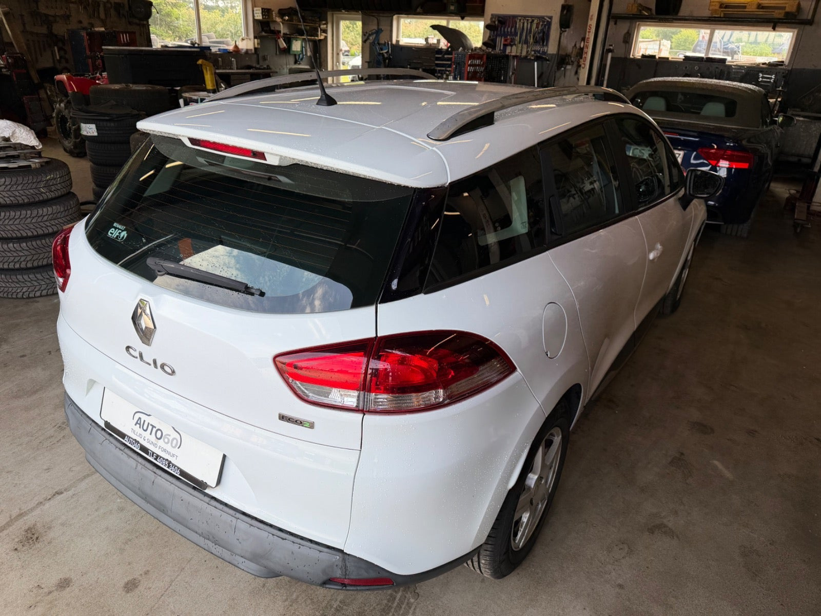 Hvid Renault Clio IV fra 2018
