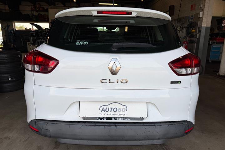 Hvid Renault Clio IV fra 2018