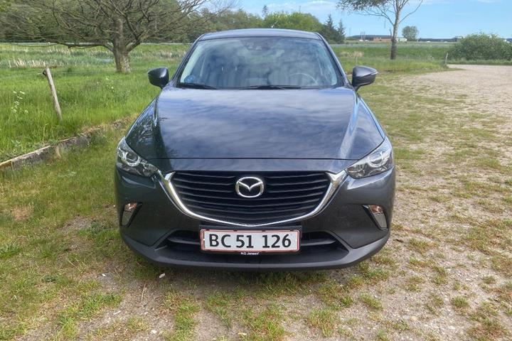 Grå Mazda CX-3 fra 2015