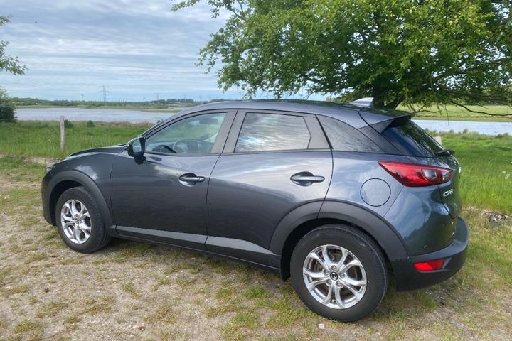 Grå Mazda CX-3 fra 2015