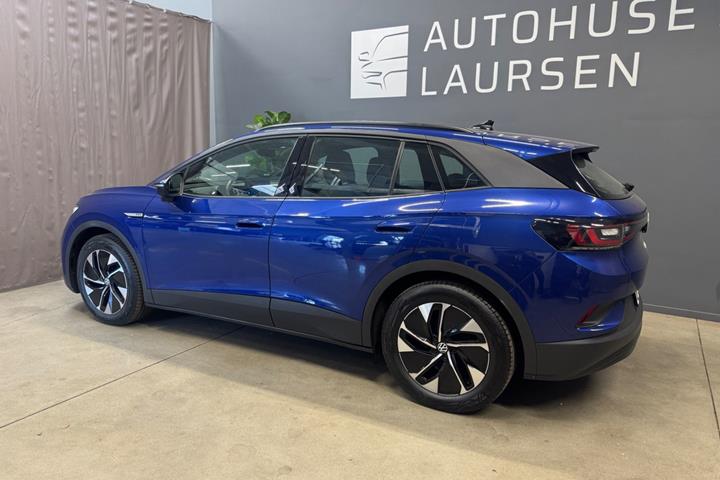 Blå VW ID.4 fra 2021