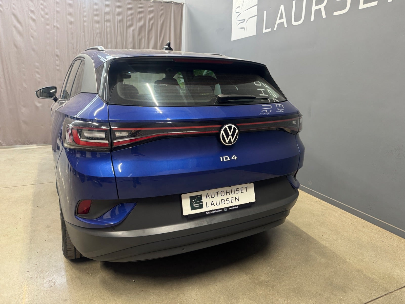 Blå VW ID.4 fra 2021
