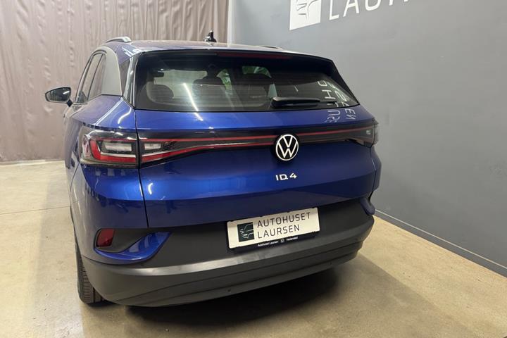 Blå VW ID.4 fra 2021