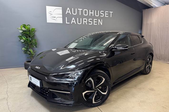 Sort Kia EV6 fra 2022 set udefra