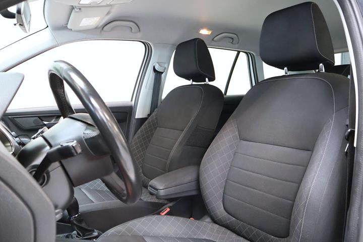 Hvid Skoda Fabia fra 2016