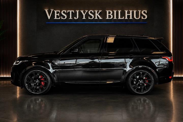 Sort Land Rover Range Rover sport fra 2018