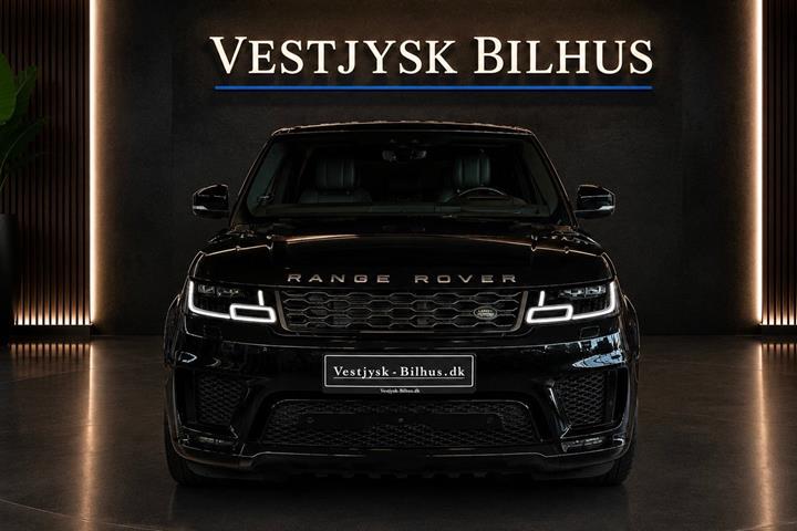 Sort Land Rover Range Rover sport fra 2018