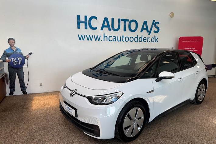Hvid VW ID.3 fra 2021