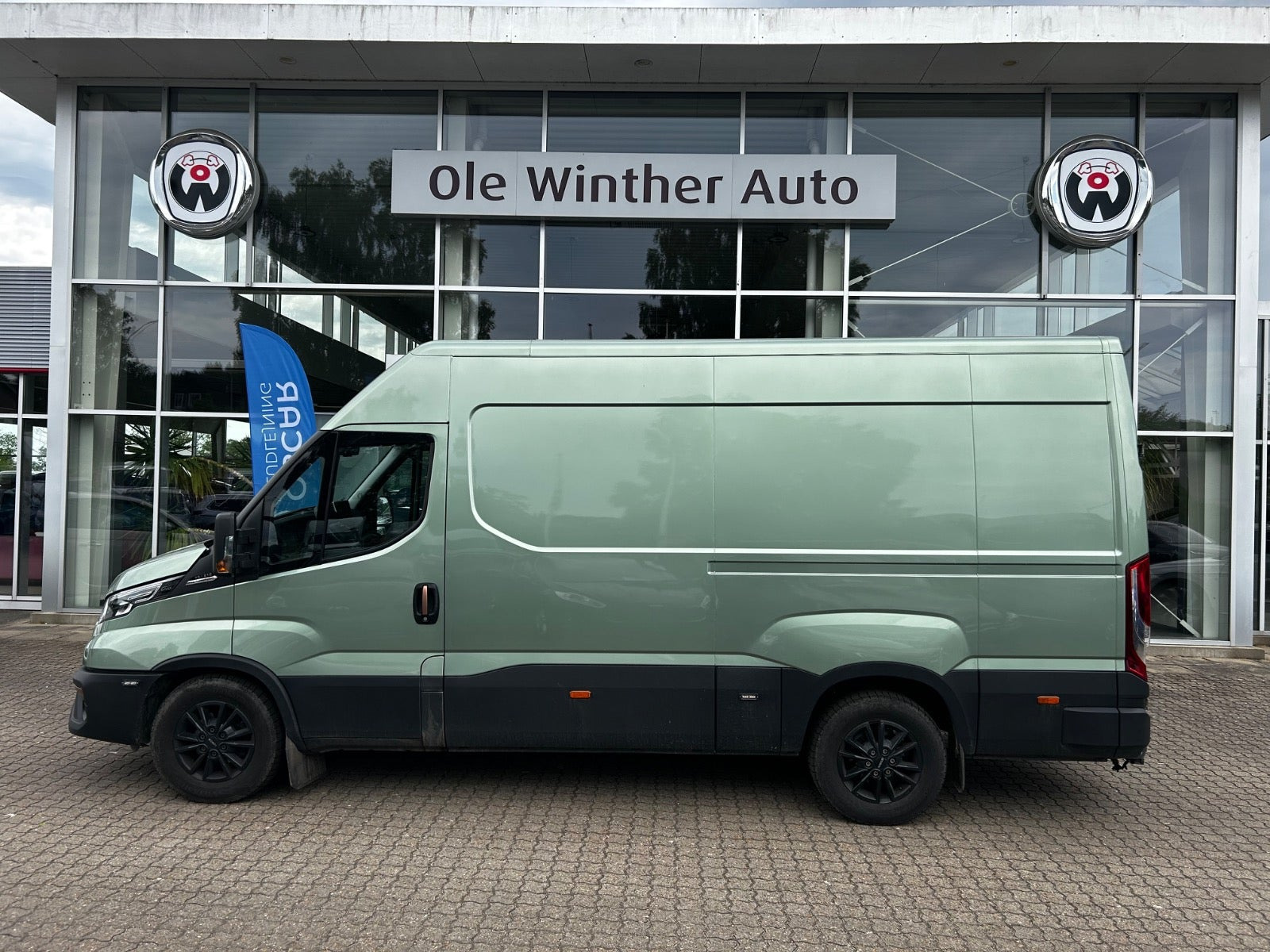 Grøn Iveco Daily fra 2025