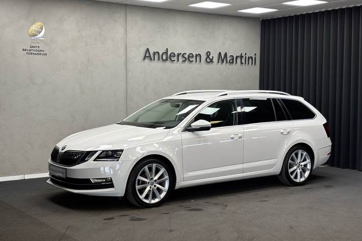 Sølv Skoda Octavia fra 2018