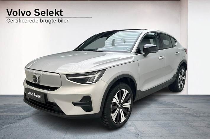Sølv Volvo C40 fra 2022