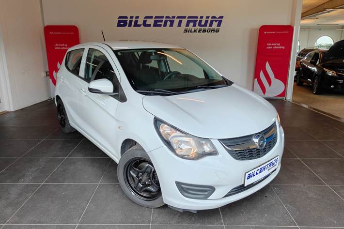 Hvid Opel Karl fra 2018