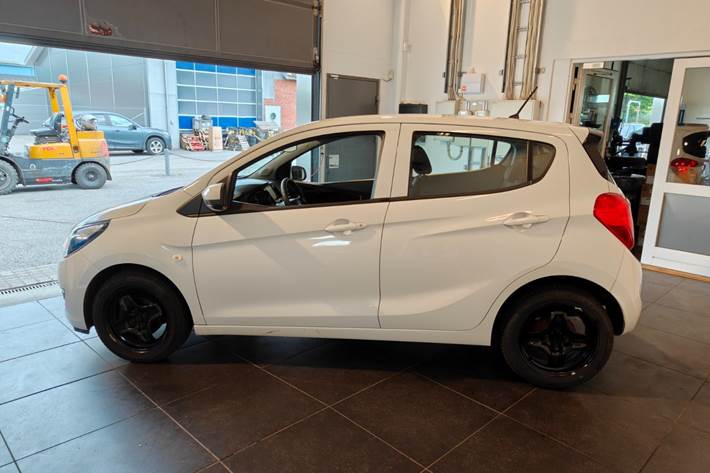 Hvid Opel Karl fra 2018