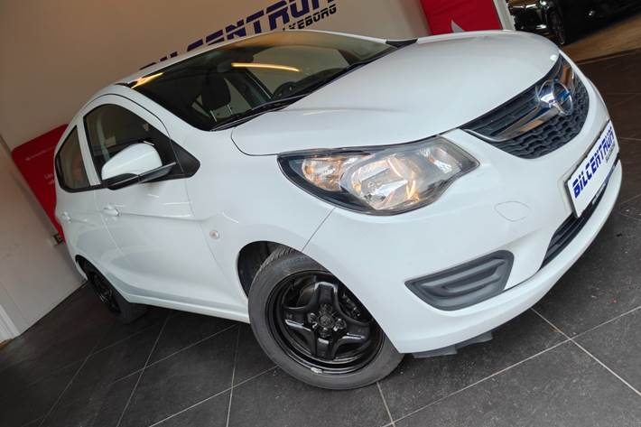 Hvid Opel Karl fra 2018
