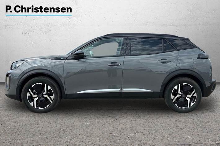 Grå Peugeot e-2008 fra 2025