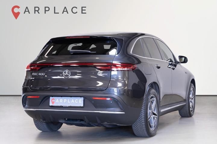 Grå Mercedes EQC400 fra 2020