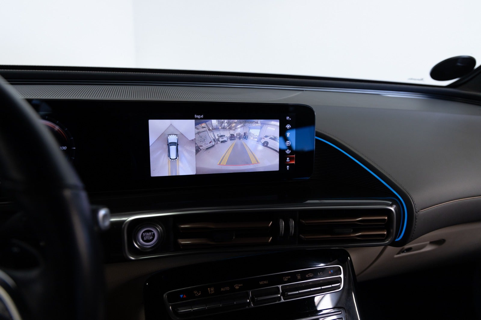 Grå Mercedes EQC400 fra 2020