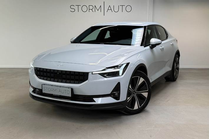 Hvid Polestar 2 fra 2023