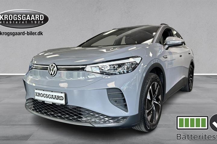 Grå VW ID.4 fra 2023 set udefra