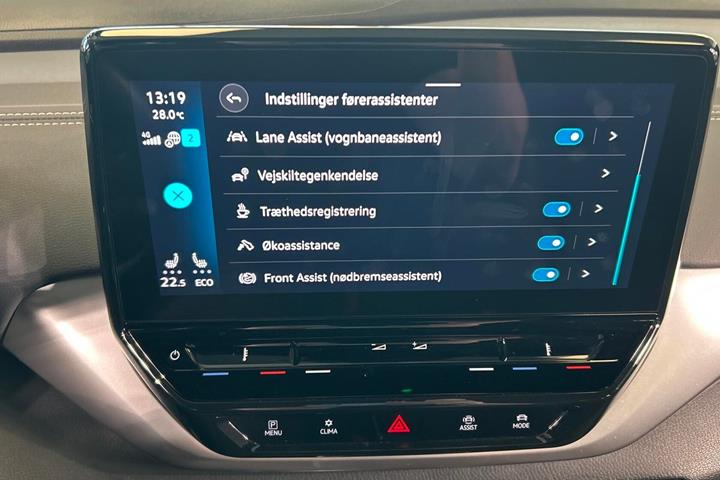 Grå VW ID.4 fra 2023