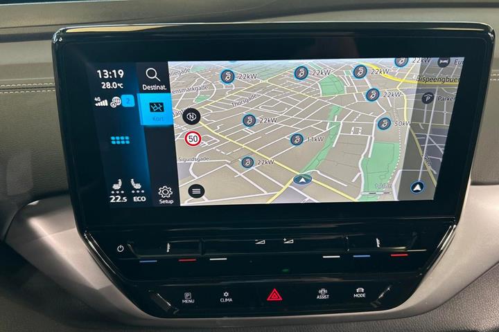 Grå VW ID.4 fra 2023