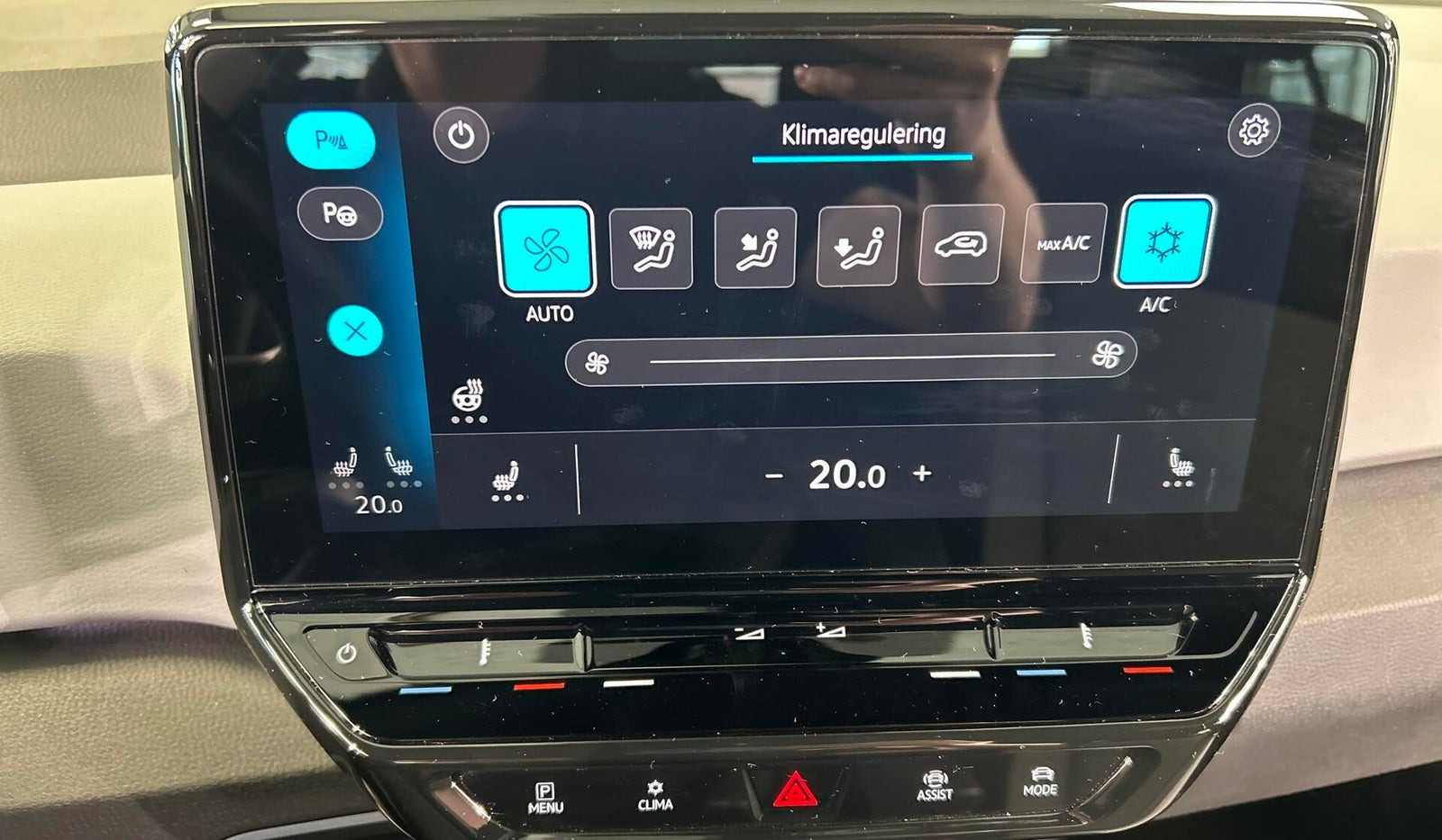 Blå VW ID.3 fra 2023