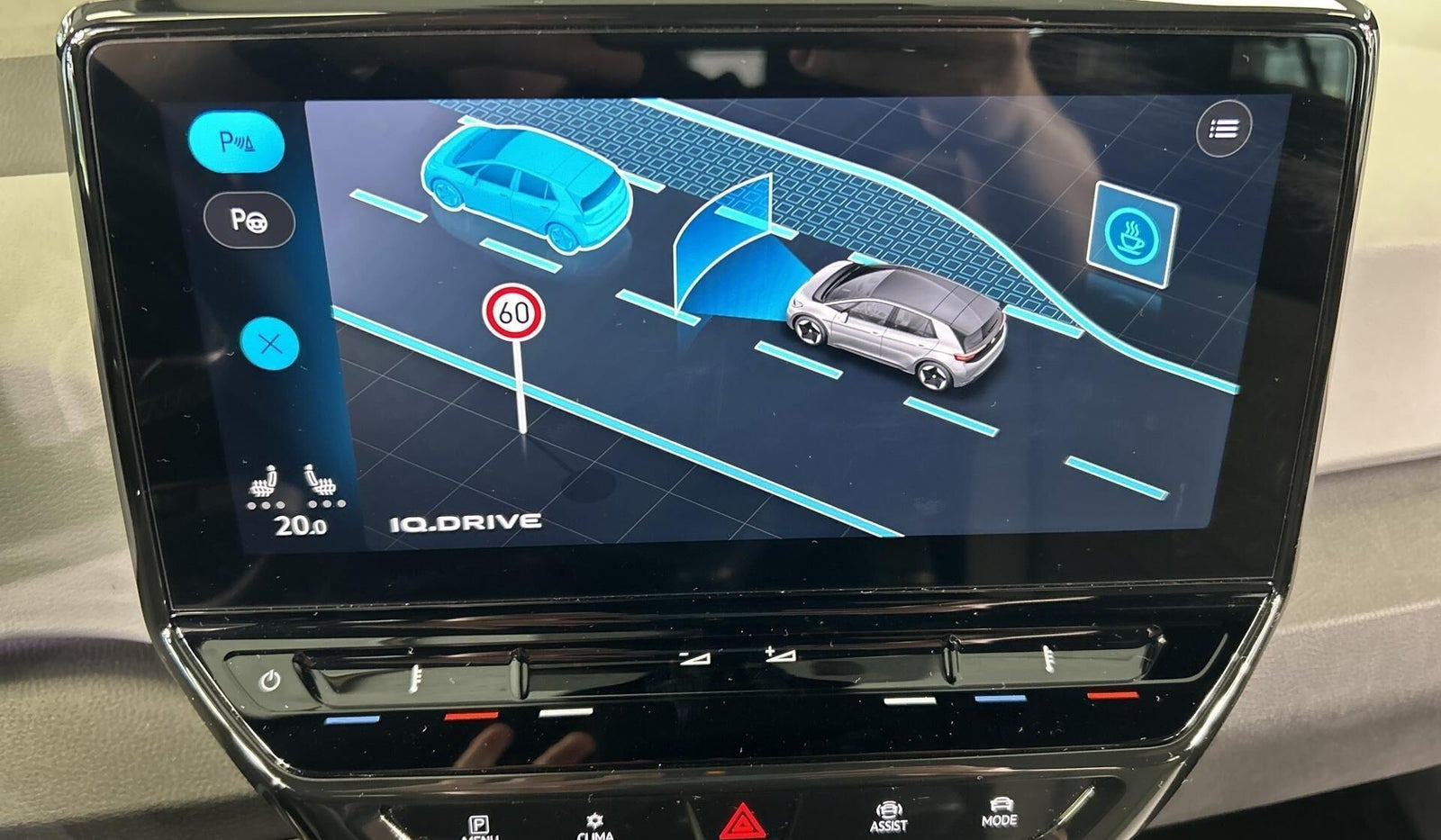 Blå VW ID.3 fra 2023