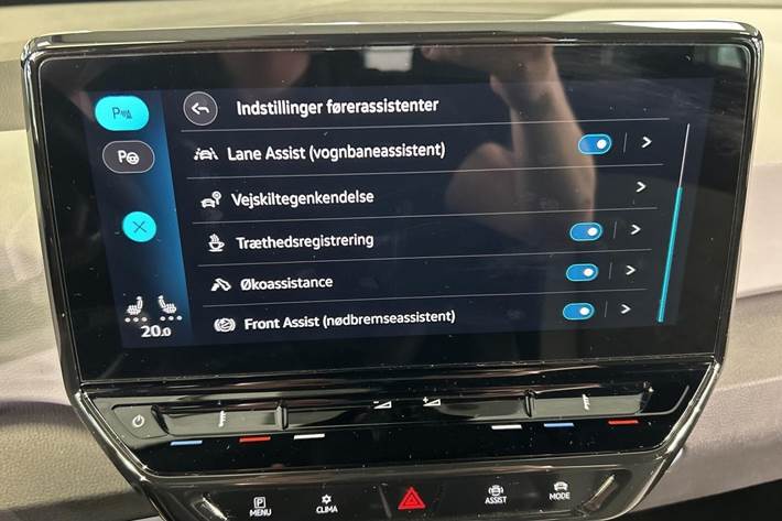 Blå VW ID.3 fra 2023