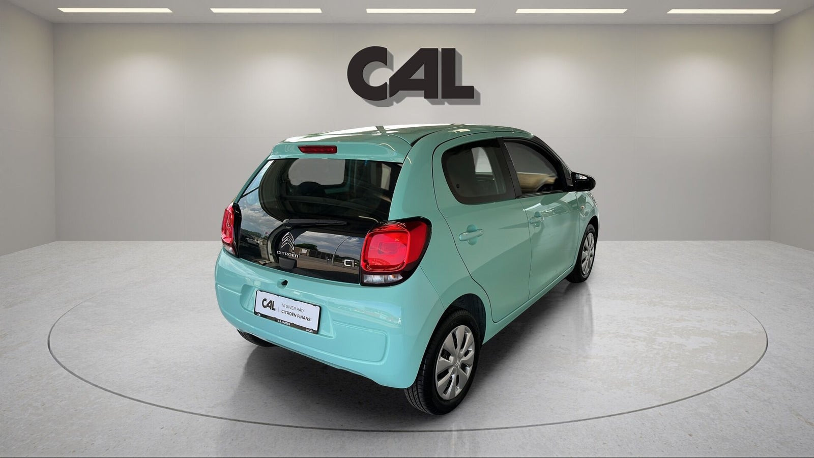 Blå Citroën C1 fra 2019