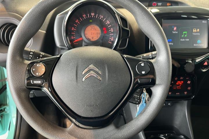 Blå Citroën C1 fra 2019