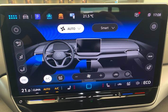Blå VW ID.4 fra 2025