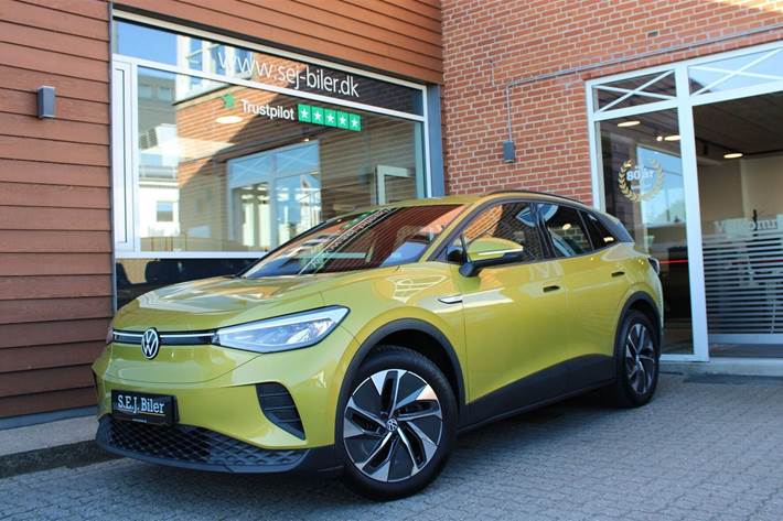 Gul VW ID.4 fra 2021