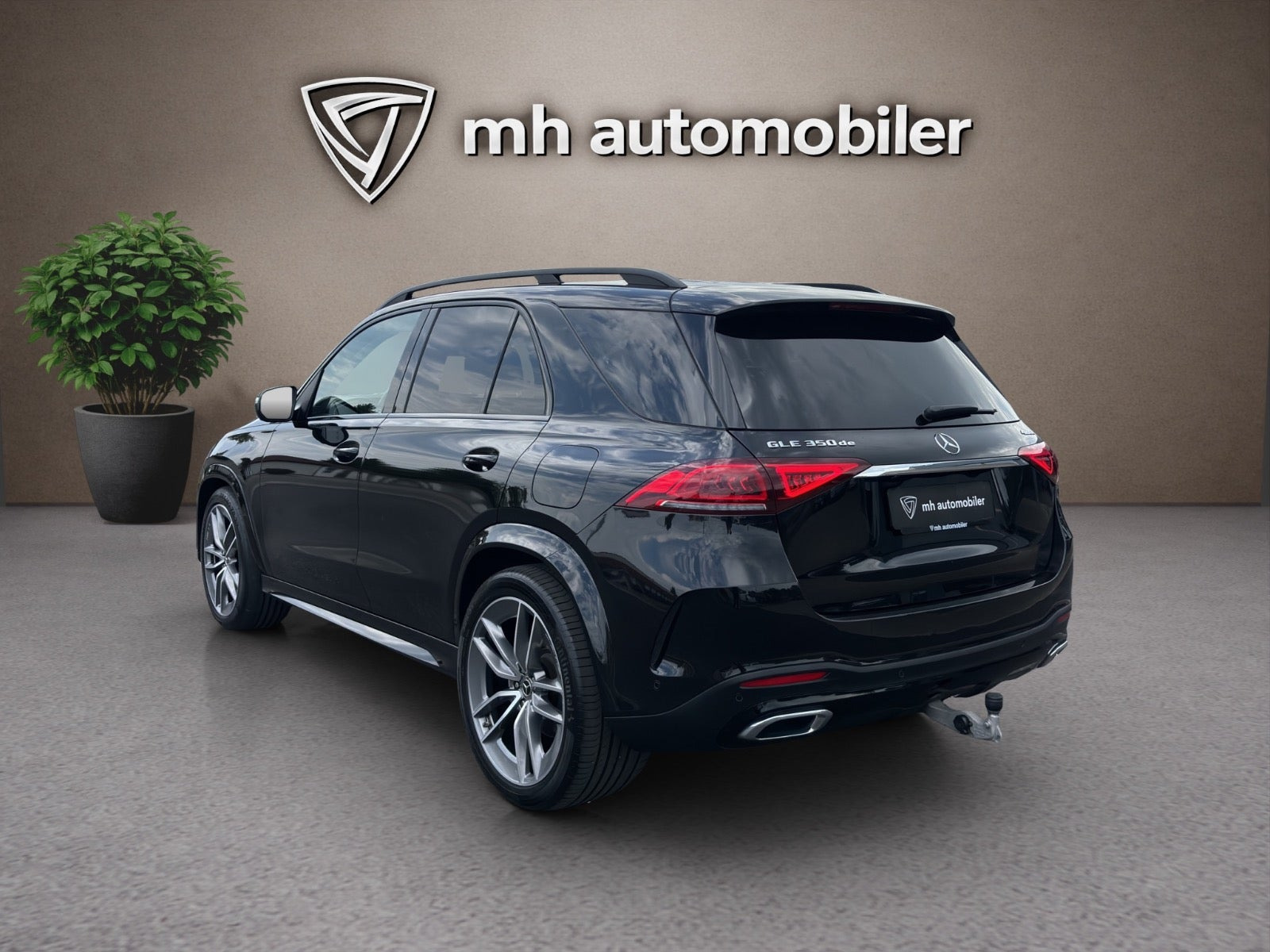 Sort Mercedes GLE350 de fra 2022