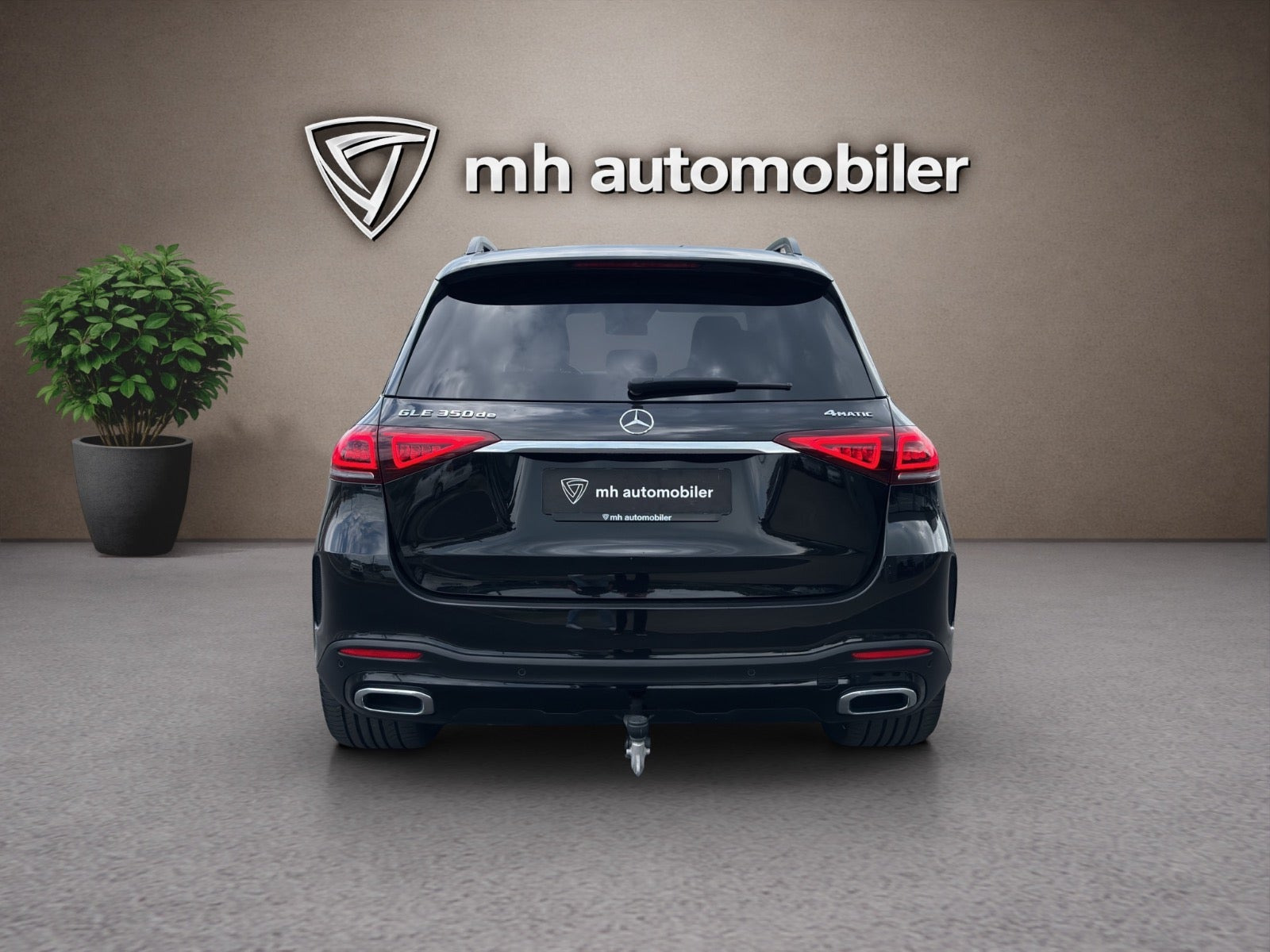 Sort Mercedes GLE350 de fra 2022