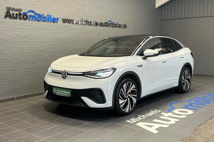 Hvid VW ID.5 fra 2024 set udefra