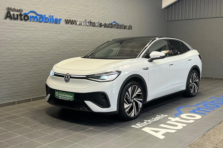 Hvid VW ID.5 fra 2024 set udefra