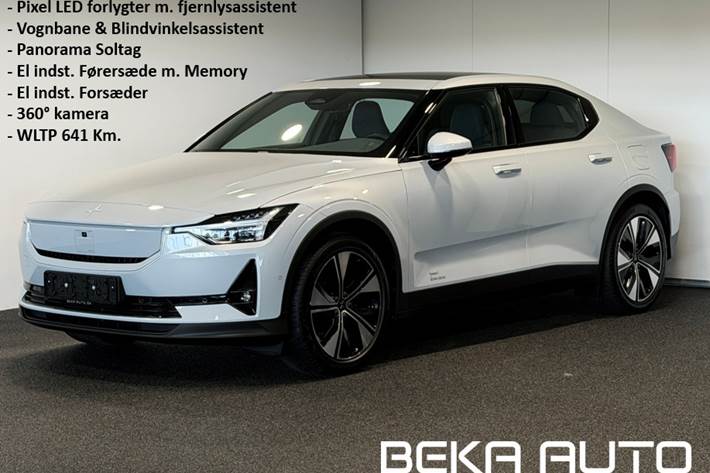 Grå Polestar 2 fra 2024