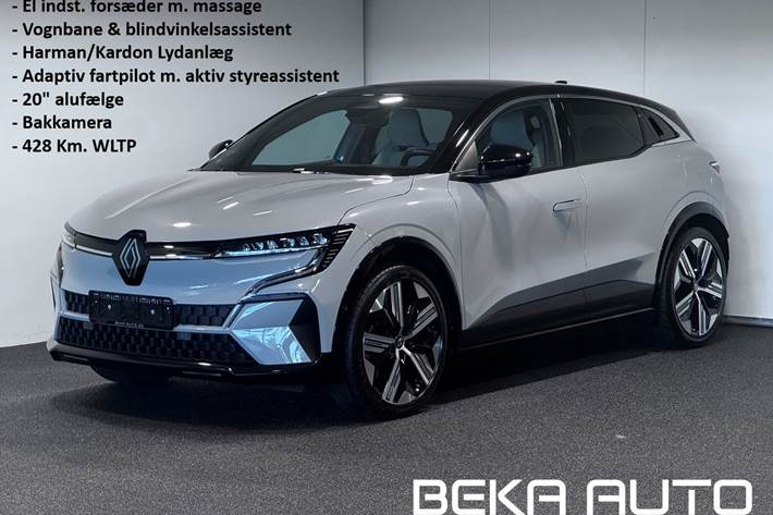 Grå Renault Megane E-Tech fra 2022