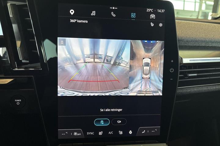 Grå Renault Megane E-Tech fra 2022