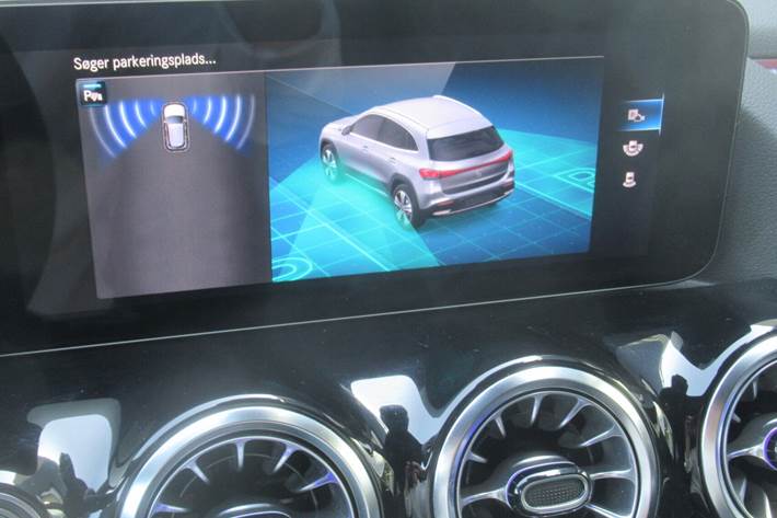 Hvid Mercedes EQA 250 fra 2022