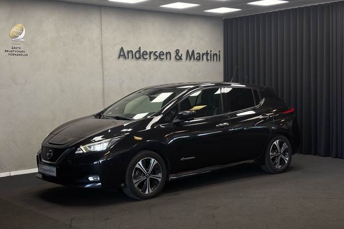 Sort Nissan Leaf fra 2018