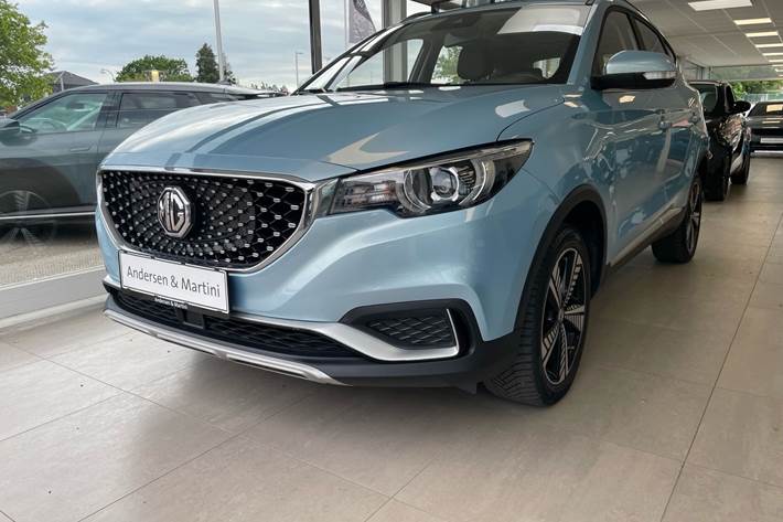 Turquoise MG ZS EV fra 2020
