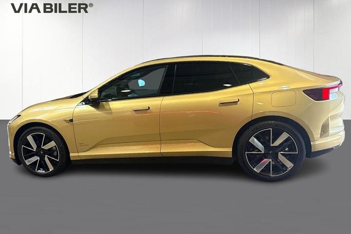 Gul Polestar 4 fra 2026